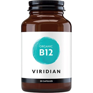 Viridian Nutrition B12 Vitamin Kapsler Økologisk   30 kapsler produktbillede