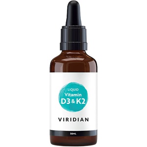 Viridian Nutrition D3 & K2 Vitamin (Flydende)   50 ml produktbillede