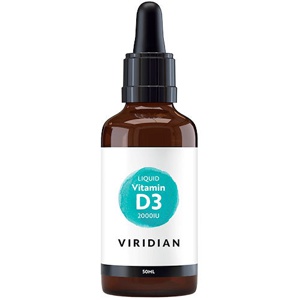 Viridian Nutrition D3 Vitamin Flydende   50 ml produktbillede