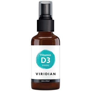 Viridian Nutrition D3 Vitamin Spray   20 ml produktbillede