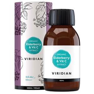 Viridian Nutrition Elderberry Extract Økologisk   100 ml produktbillede