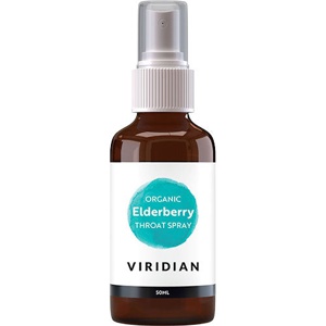Viridian Nutrition Elderberry Throat Spray (Halsspray) Økologisk   50 ml produktbillede