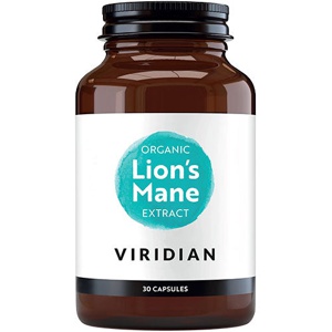 Viridian Nutrition Lions Mane Ekstrakt Økologisk   30 kapsler produktbillede