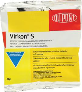 Desinfektionsmedel Virkon S 50 G/påse produkt bild