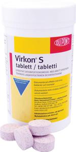 Desinfektionsmedel Virkon S Tabletter 50x5 G produkt bild