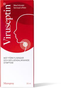 Viruseptin munspray mot förkylning 20 ml produkt bild