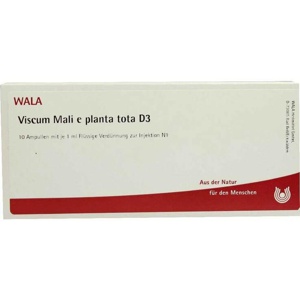 VISCUM MALI e planta tota D 3 Ampullen Produktbild