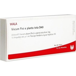 VISCUM PINI e planta tota D 40 Ampullen Produktbild
