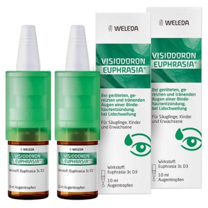 Visiodoron Euphrasia Augentropfen, 2x10 ml Augentropfen Produktbild