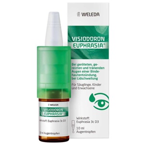 WELEDA VISIODORON EUPHRASIA 10 ml Augentropfen Produktbild