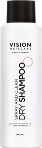 Vision Haircare Spray And Clean Dry Shampoo 200 ml produktbillede