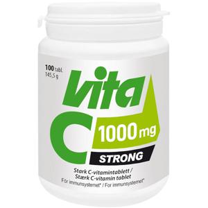 Vita-C Strong 1000 mg 100 tabletter produkt bild