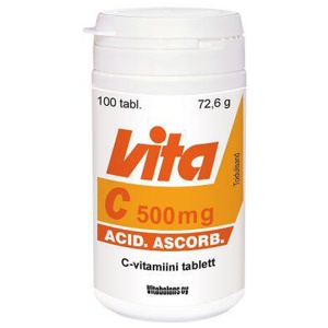 Vita-C tbl 500mg N100 toote pilt