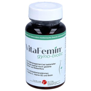 VITA FEMIN gyno-biotic magensaftresistente Kapseln Produktbild