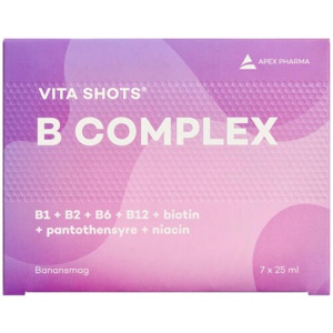 Vita Shots B Complex - 7 x 25 ml produktbillede