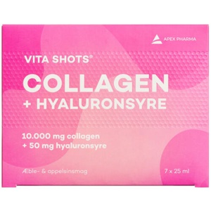 Vita Shots Collagen + Hyaluronsyre - 7 x 25 ml produktbillede