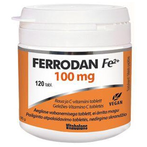 Vitabalans Ferrodan tabletid 100mgN120 toote pilt