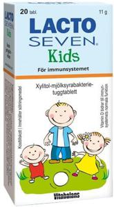 Vitabalans Lacto Seven Kids Tablett, 20 st produkt bild
