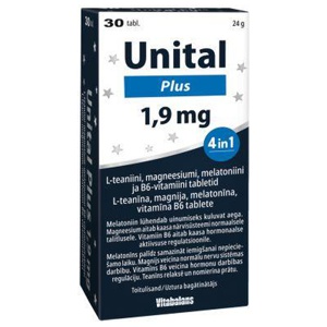 Vitabalans Unital Plus 1,9mg N30 toote pilt