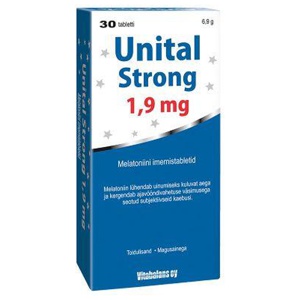 Vitabalans Unital Strong imemistabletid 1,9mg N30 toote pilt