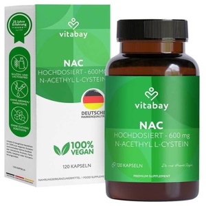 vitabay NAC 600mg 120 St Kapseln Produktbild