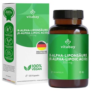 vitabay R-ALPHA-LIPONSÄURE 300mg 120 St Kapseln Produktbild