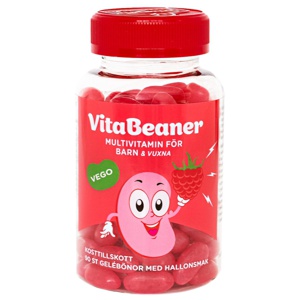 VitaBeaner Multivitamin Hallon 90 st produkt bild