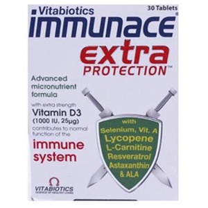 Immunace Extra Protection Tablets Pack of 30 product image