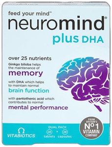 Vitabiotics Neuromind Plus 56 Tablets Capsules product image