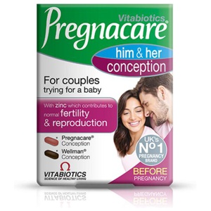 Pregnacare Conception Him & Her Tablets Pack of 60 product image
