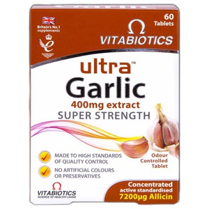 Vitabiotics Ultra Garlic Tablets Pack of 60 product image