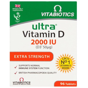 Vitabiotics Ultra Vitamin D 2000IU product image