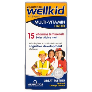 Vitabiotics Wellkid Multivitamin Liquid 150ml product image
