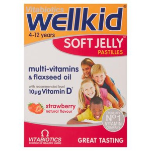 Vitabiotics Wellkid Soft Burst Strawberry product image