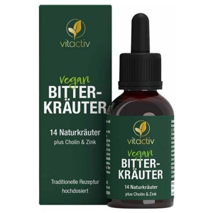 Vitactiv Bitterkräuter Tropfen, 50 ml Tropfen Produktbild