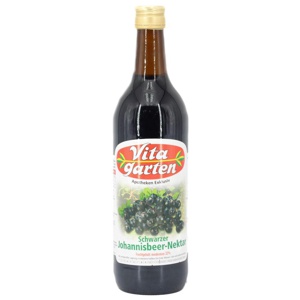 VITAGARTEN schw.Johannisbeer Nektar Produktbild