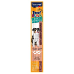 Vitakraft Beef Stick Hypoallergenic 12 g - Med kalkon och struts (1 bit, 12 g) produkt bild