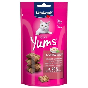 Vitakraft Cat Yums Liver Sausage 40 g produkt bild