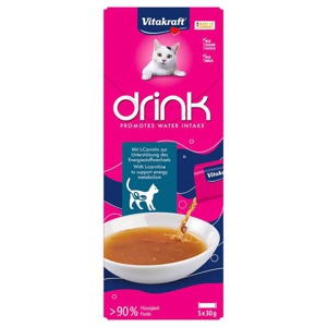 Vitakraft kattedrik med laks og L-carnitin produktbillede