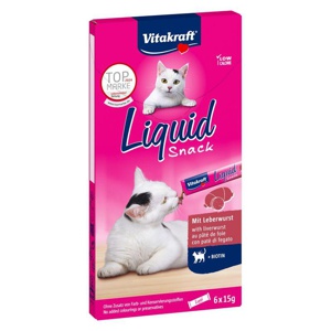 Vitakraft Liquid Snack Leberwurst & Biotin Produktbild