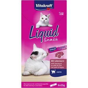 Vitakraft Liquid snack leverpølse & biotin produktbillede