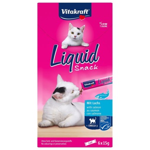 Vitakraft Liquid Snack Omega, 6 st produkt bild