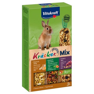 Vitakraft Zwergkaninchen-Kräcker Trio-Mix Produktbild