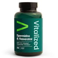 Vitalized Spermidine 3 mg & Resveratrol Kapseln, 30 St Kapseln Produktbild