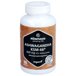 vitamaze ASHWAGANDHA KSM-66 600 mg 90 St Kapseln Produktbild