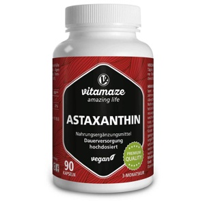 vitamaze ASTAXANTHIN 4mg 90 St Kapseln Produktbild