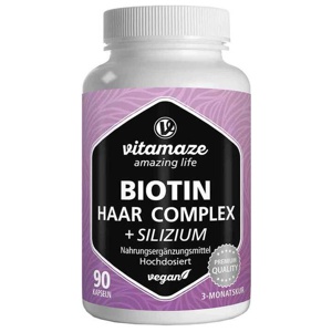 BIOTIN HAAR Vitamine Komplex hochdos.+Silizium Kps Produktbild