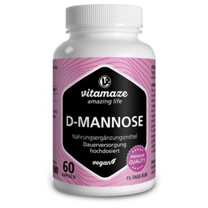 vitamaze D-MANNOSE vegan 60 St Kapseln Produktbild