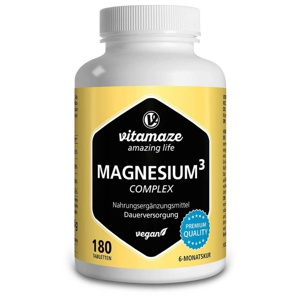 vitamaze MAGNESIUM 350 mg Komplex 180 St Tabletten Produktbild