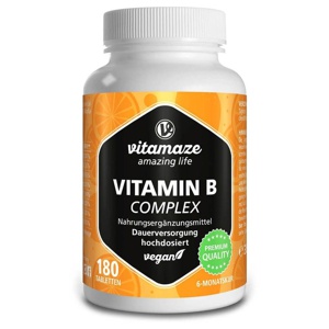 vitamaze VITAMIN B COMPLEX 180 St Tabletten Produktbild